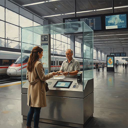 Biglietto alla stazione