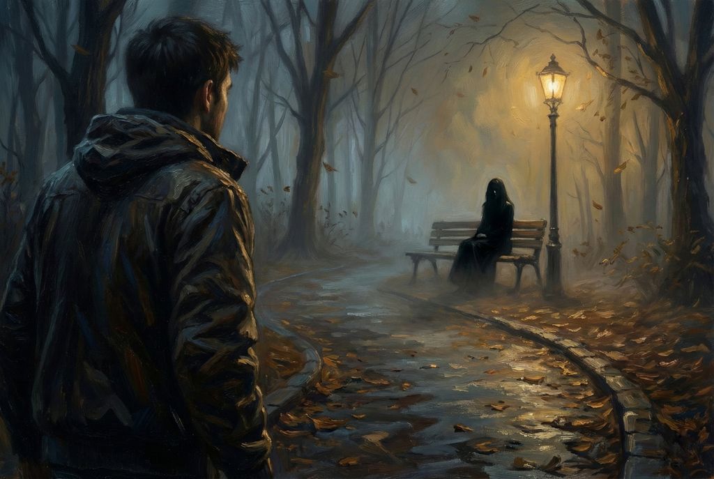 La donna vestita di nero